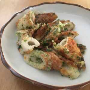 フライパンで揚げ焼き磯辺揚げ♪